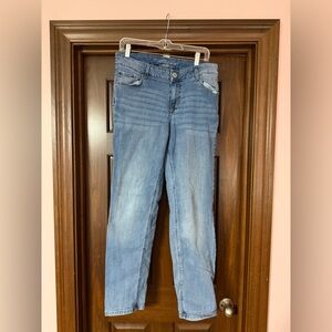 Maurices Light Blue Straight Leg Jeans